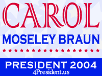Carol Moseley Braun 2004