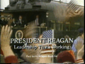 Ronald Reagan 1984 TV Ad "Train"