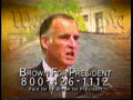 Jerry Brown 1992 TV Ad "Honest"