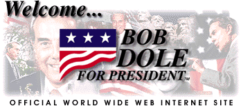 Bob Dole for President 1996 Announcement Speech