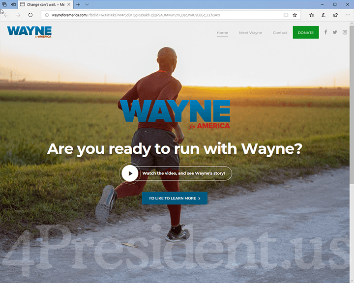 Wayne Messam 2020 Website - March 28, 2019